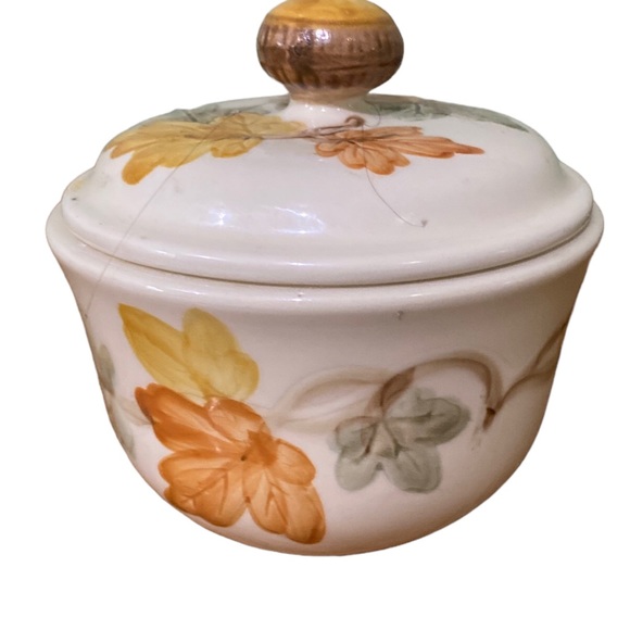 Vintage Franciscan Ware October Sugar Bowl And Creamer - Picture 2 of 12